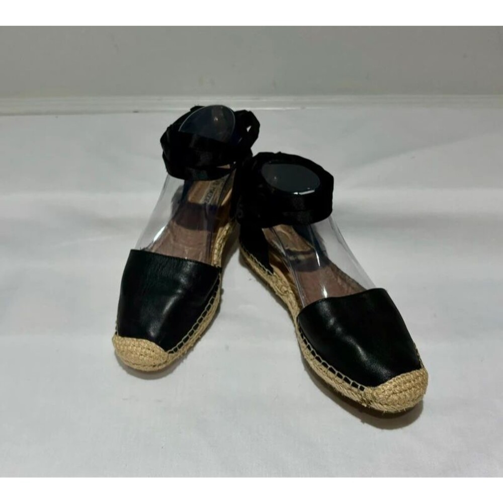 Steve Madden black lace-up sandals Size 8